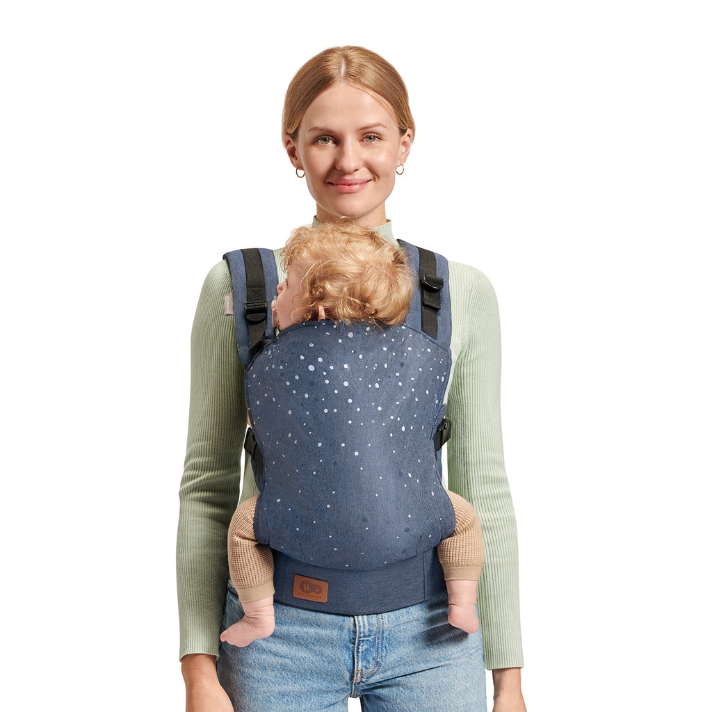 KinderKraft NINO ергон. раница CONFETTI DENIM KNNINOCODEN0000 - снимка 3