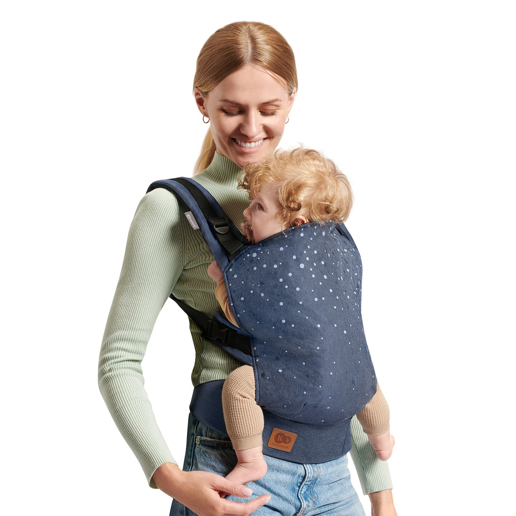 KinderKraft NINO ергон. раница CONFETTI DENIM KNNINOCODEN0000 - снимка 4