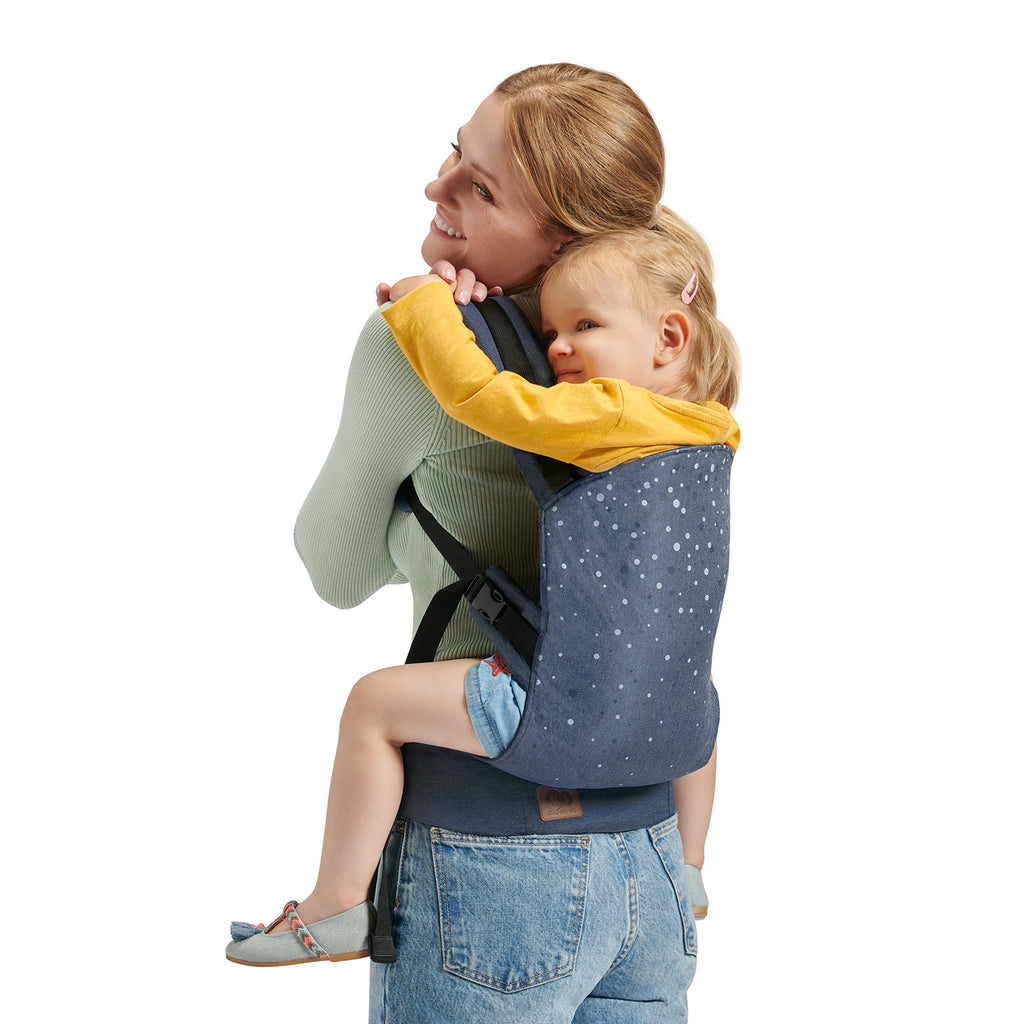 KinderKraft NINO ергон. раница CONFETTI DENIM KNNINOCODEN0000 - снимка 5