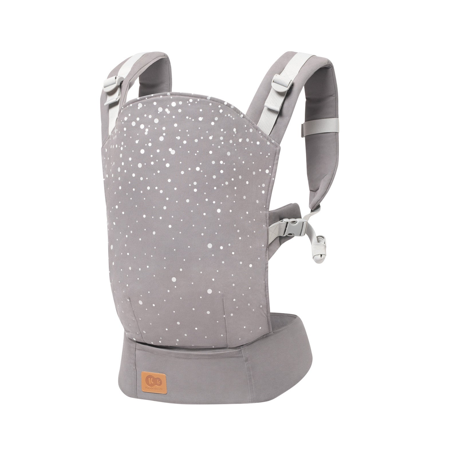 KinderKraft NINO ергон. раница CONFETTI GREY KNNINOCOGRY0000 - снимка 2