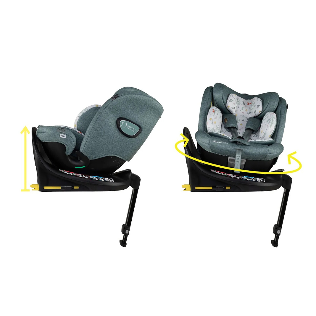 Cosatto CT6008 All in All EXTRA столче за кола MEADOW - снимка 11
