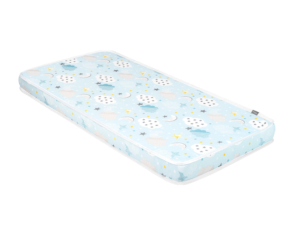 Матрак Fantasia 60x120x9см Clouds Blue | Kikkaboo