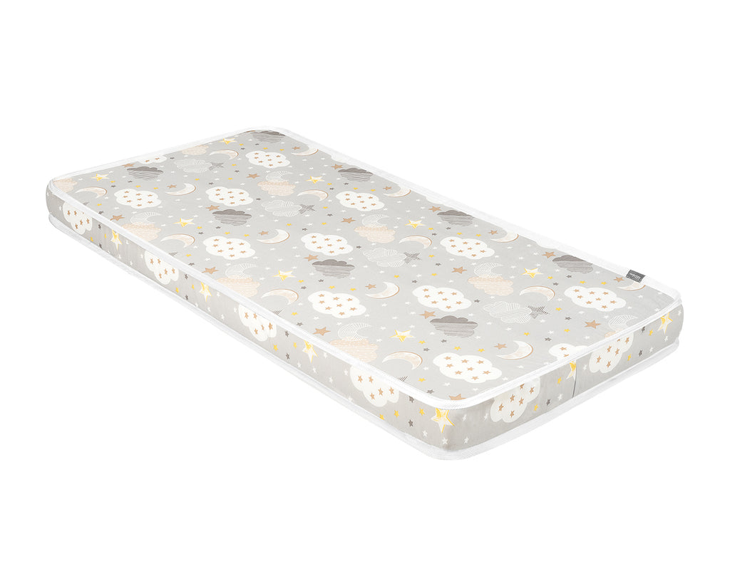 Матрак Fantasia 60x120x7см Clouds Grey | Kikkaboo