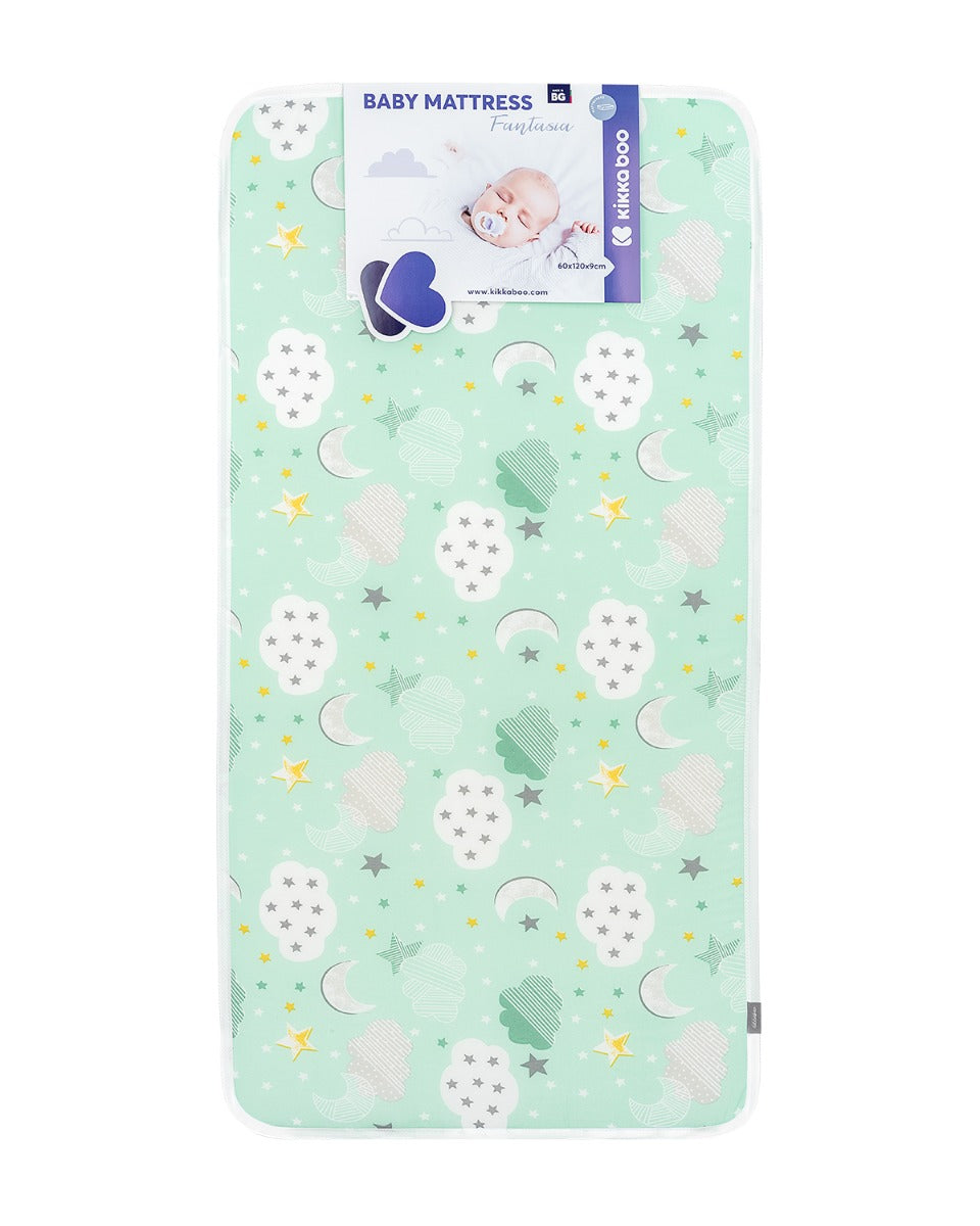 Матрак Fantasia 60x120x9см Clouds Mint - снимка 2