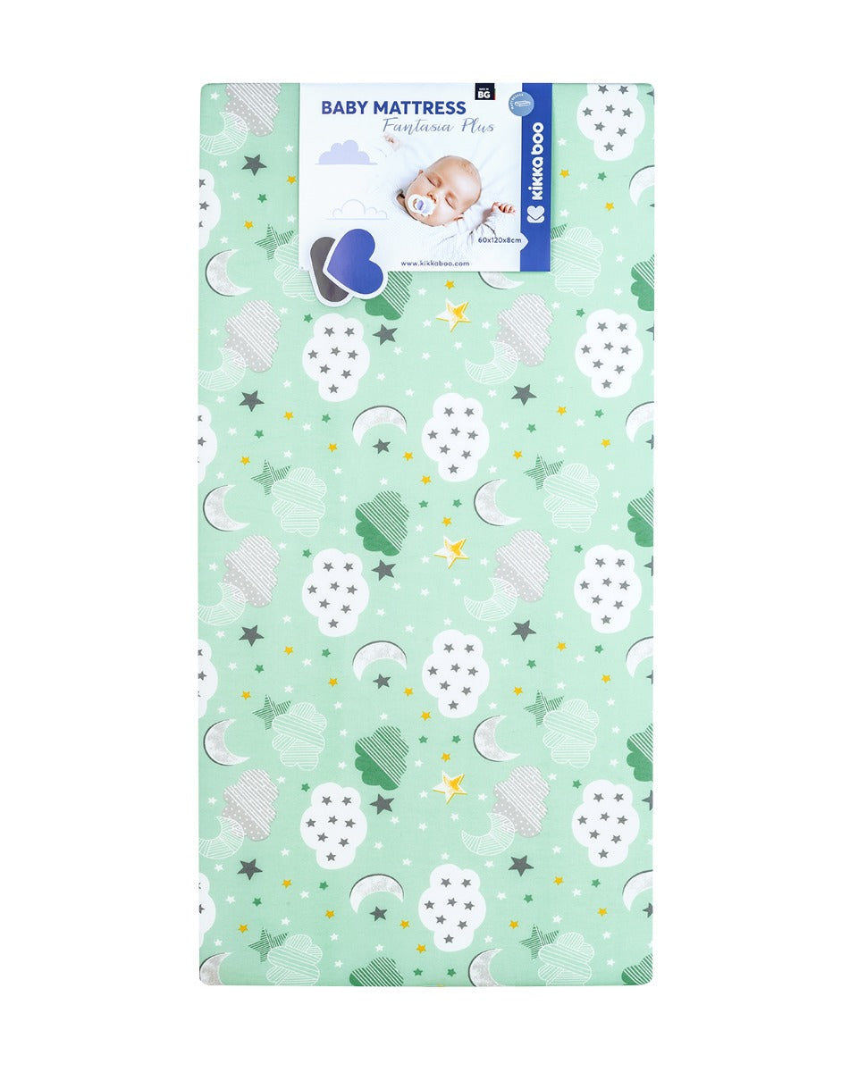 Матрак Fantasia Plus 60x120x8см Clouds Mint - снимка 2
