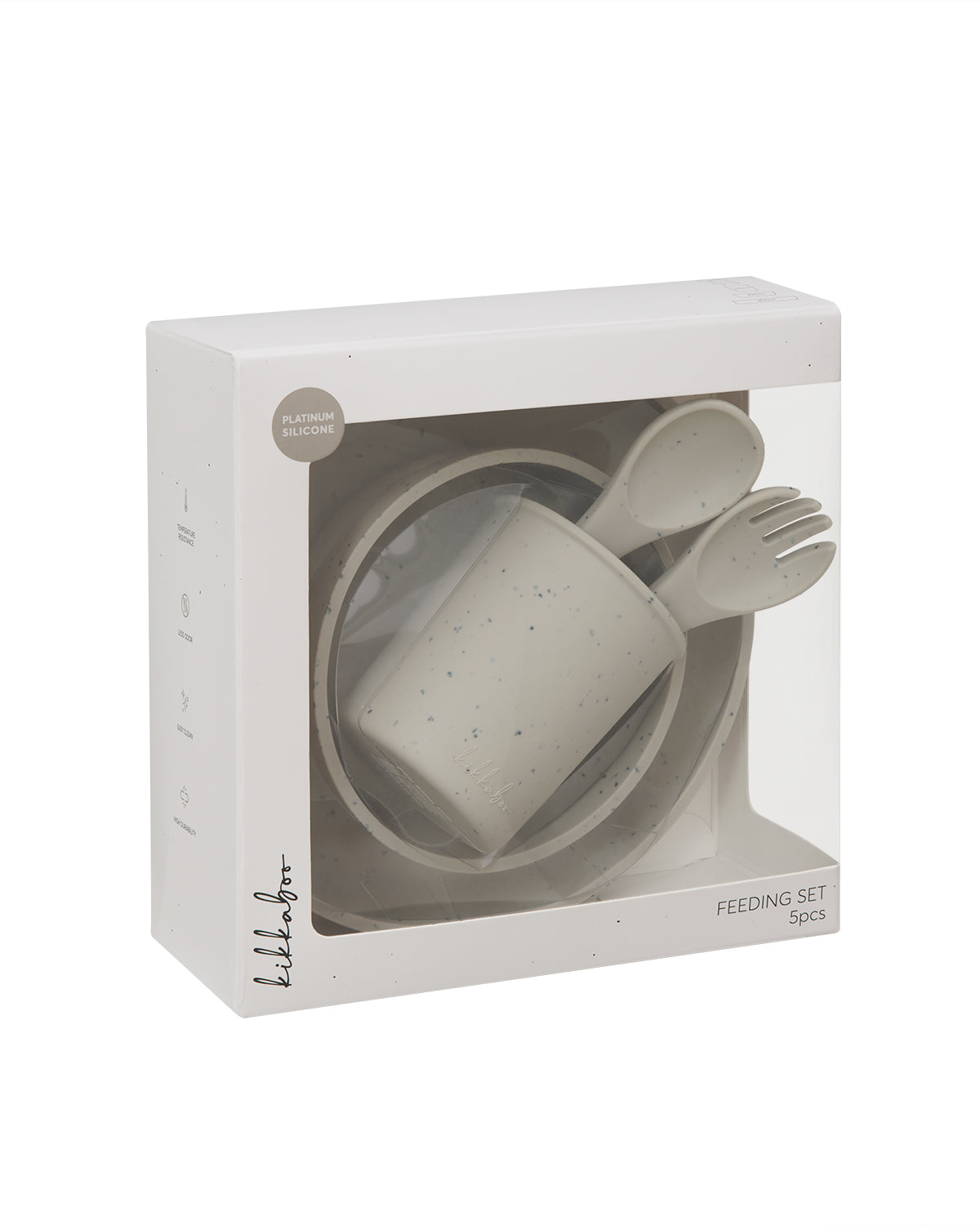 Сет за хранене 5 части Platinum Silicone Sand - снимка 7