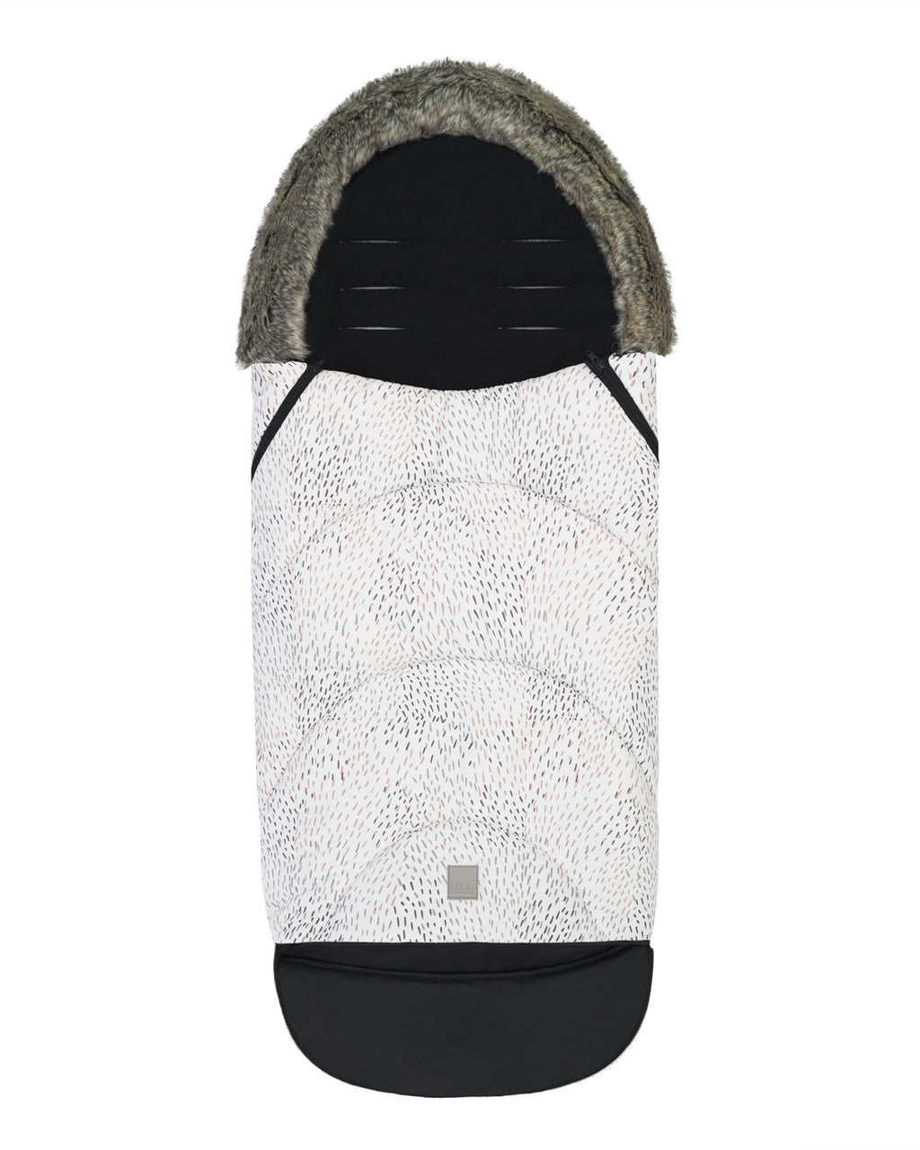 Чувалче за количка Trendy Memphis White - снимка 2