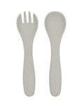 Сет вилица и лъжица Platinum Silicone Sand