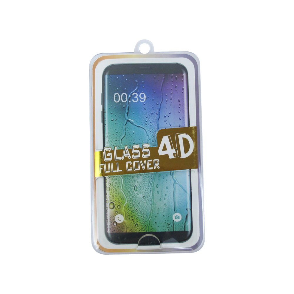 Стъклен протектор за целия екран, No brand, За Samsung Galaxy S7 Edge, 0.3mm, Черен - 52284