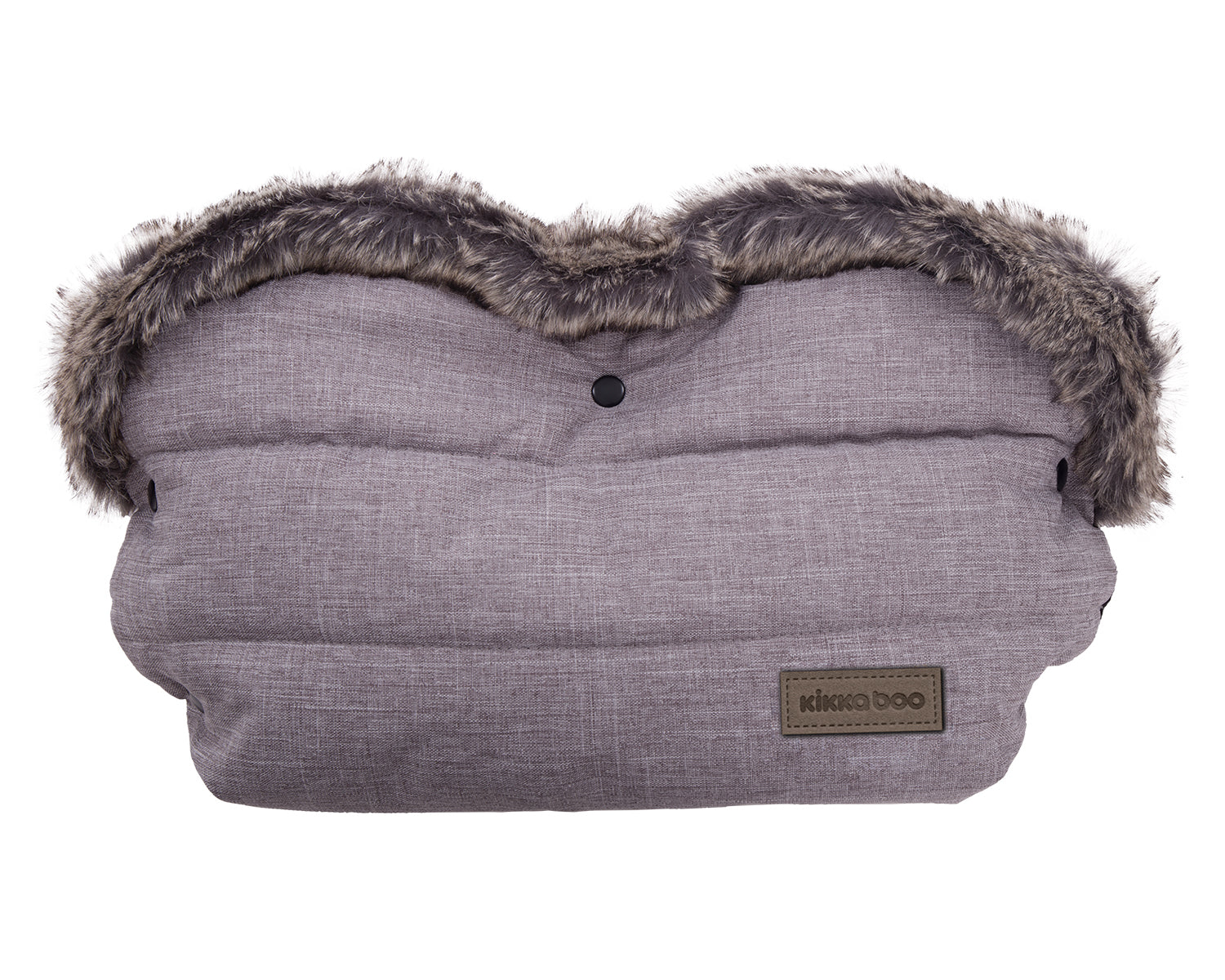 Ръкавица за количка Fur Melange Grey