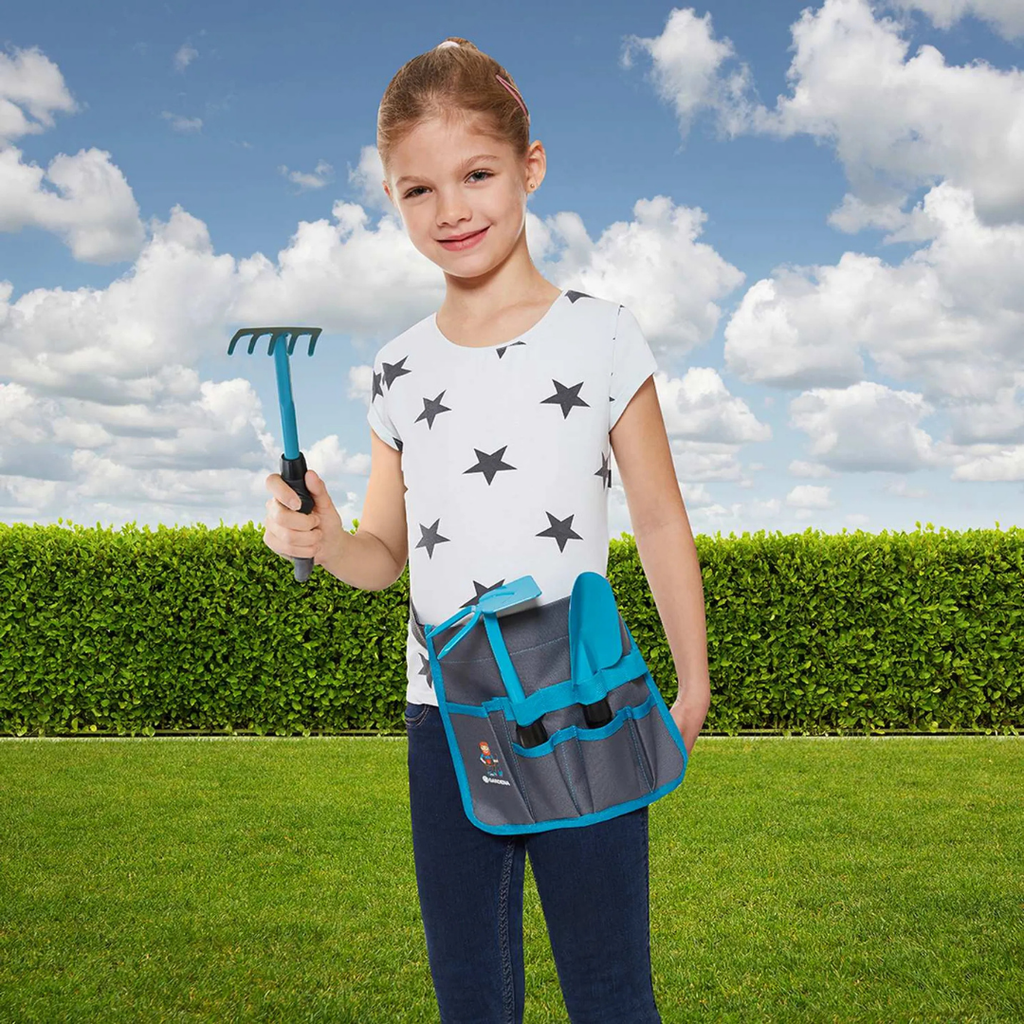 Gardena Kids детски комплект градинарски инструменти с калъф - снимка 5