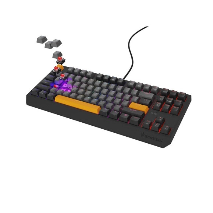 Genesis Thor 230 TKL Anchor Gray Negative NKG-2082 механична клавиатура