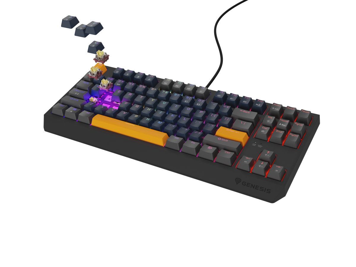 Genesis Thor 230 TKL Naval Blue Positive NKG-2163 RGB механична клавиатура