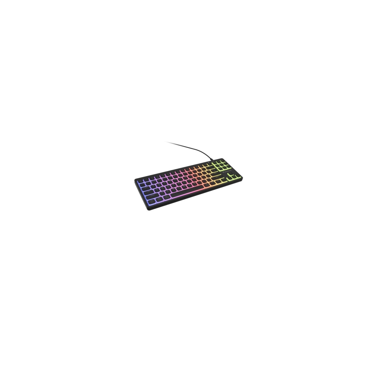 Genesis Gaming Keyboard Thor 430 TKL US RGB Mechanical Pink Silent Hot Swap Slim Black – снимка 1