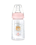 Шише стъклено 120мл Savanna Pink | Kikkaboo