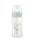 Шише стъклено 240мл Jungle King Mint | Kikkaboo
