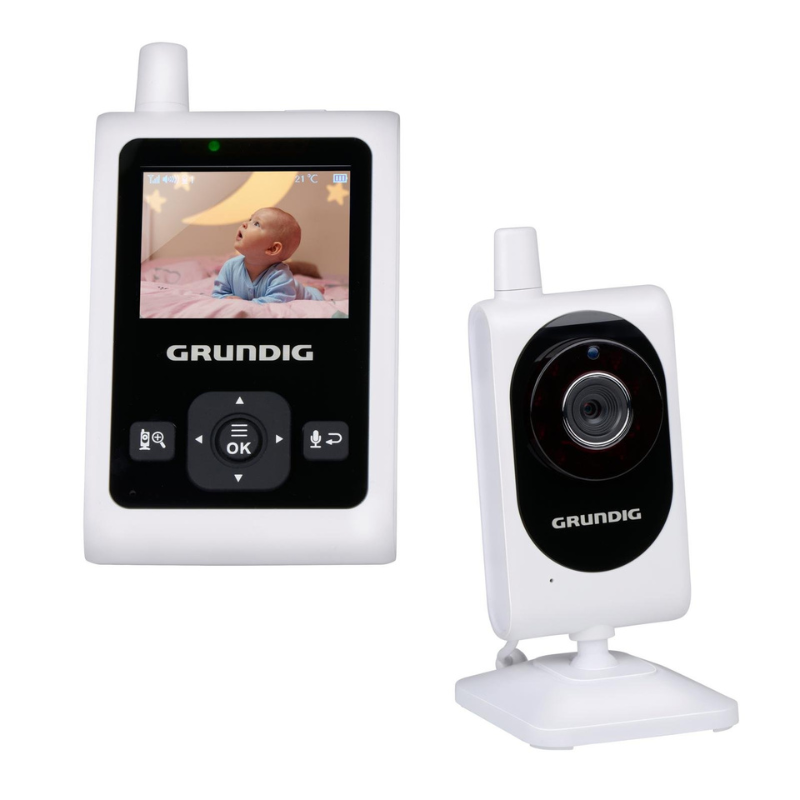 Grundig 33422 видео бебефон 2.4" дисплей