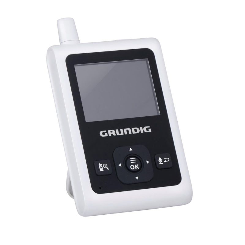Grundig 33422 видео бебефон 2.4" дисплей - снимка 2