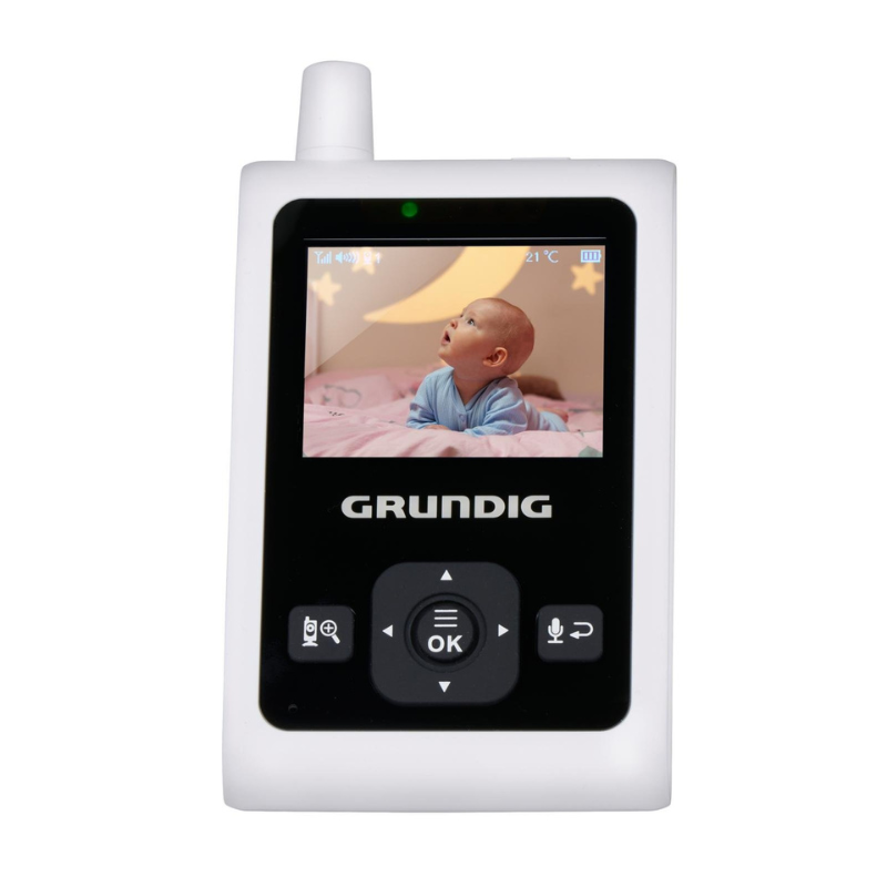Grundig 33422 видео бебефон 2.4" дисплей - снимка 7