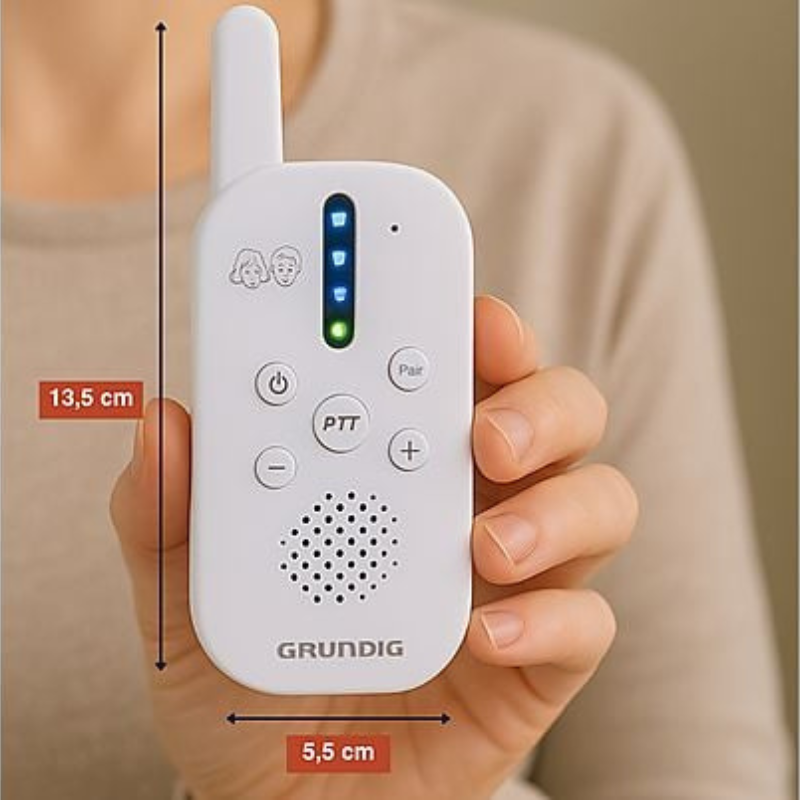 Grundig 33487 дигитален аудио бебефон - снимка 7