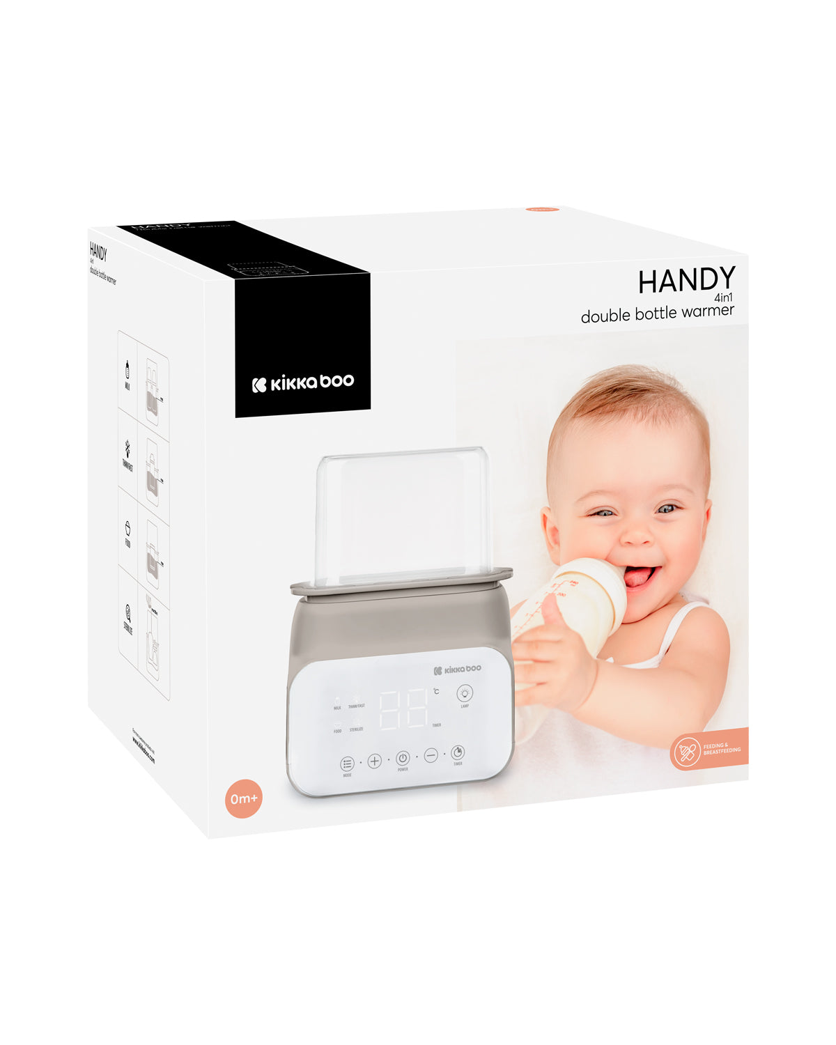 Двоен нагревател 4в1 Handy Beige - снимка 9