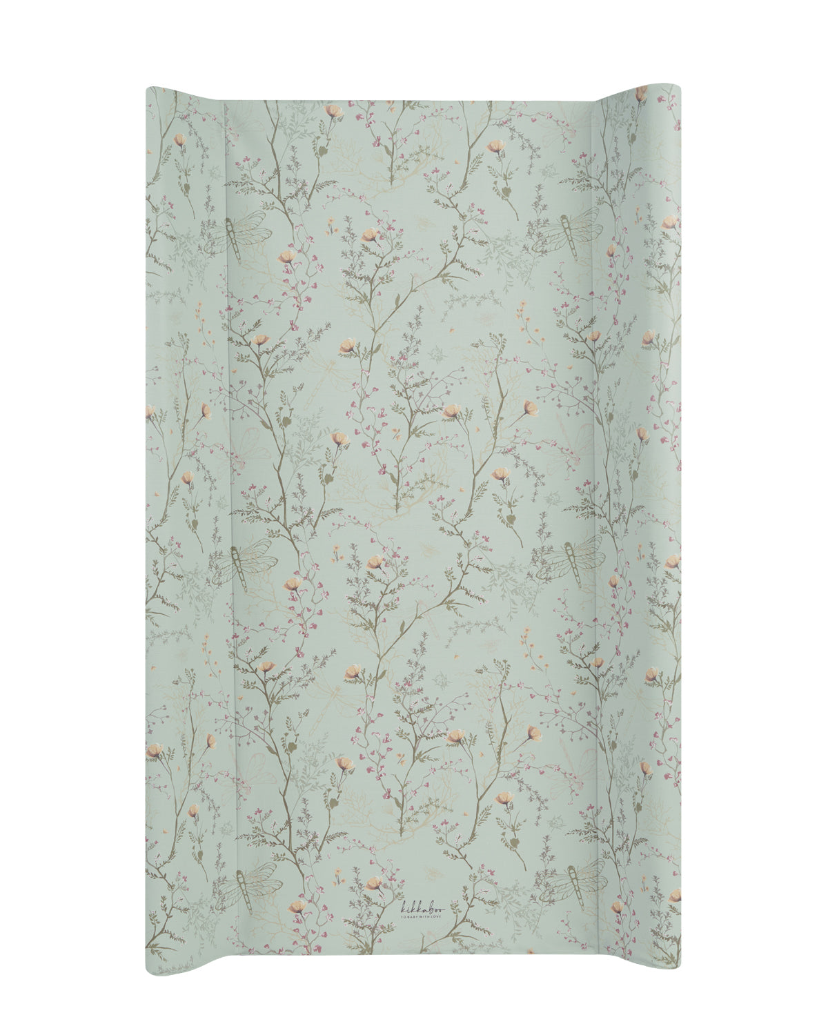 Твърда PVC подложка за повиване 50х80см Secret Garden Green