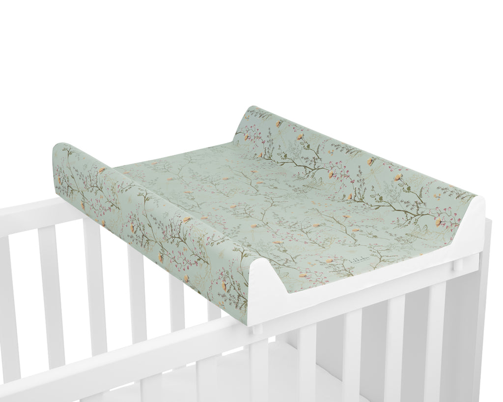 Твърда PVC подложка за повиване 50х70см Secret Garden Green - снимка 4