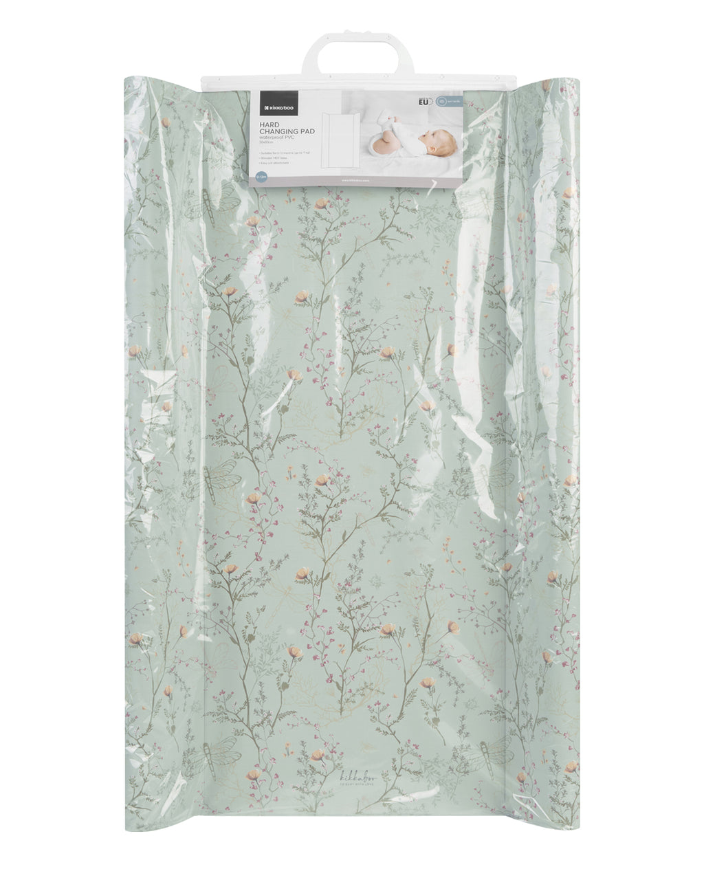 Твърда PVC подложка за повиване 50х70см Secret Garden Green - снимка 6
