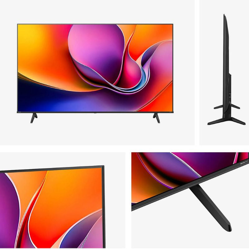 Hisense 43A6Q 43 инча 4K Ultra HD телевизор различни изгледи