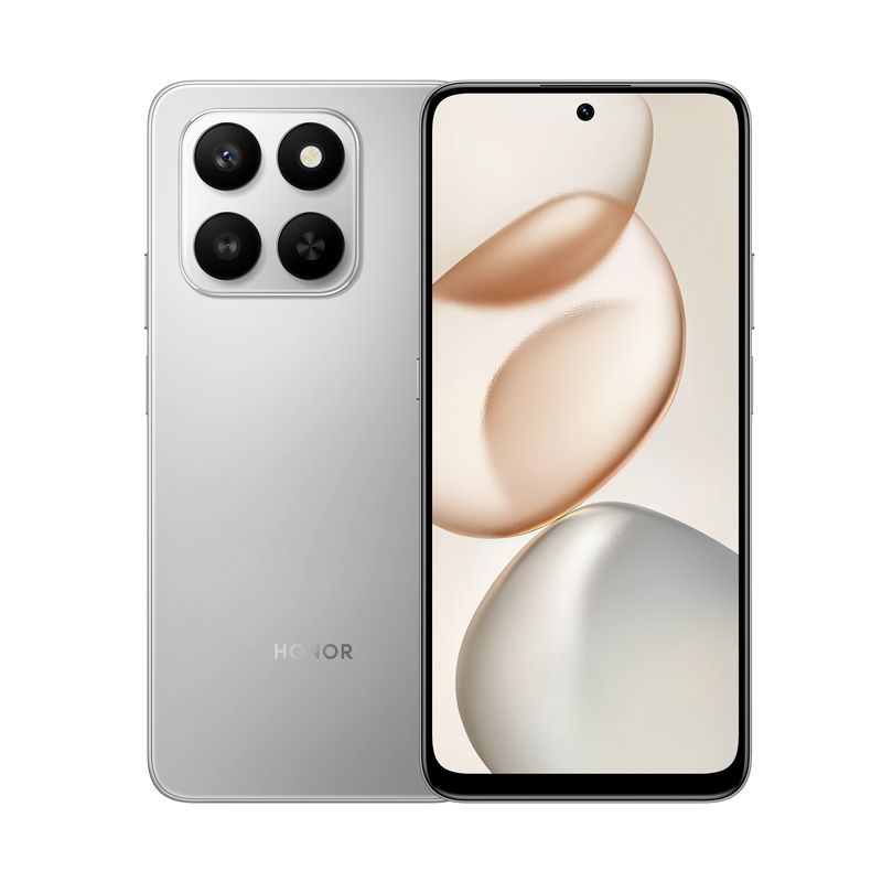 HONOR 400 Smart 5G Meteor Silver – преден и заден изглед