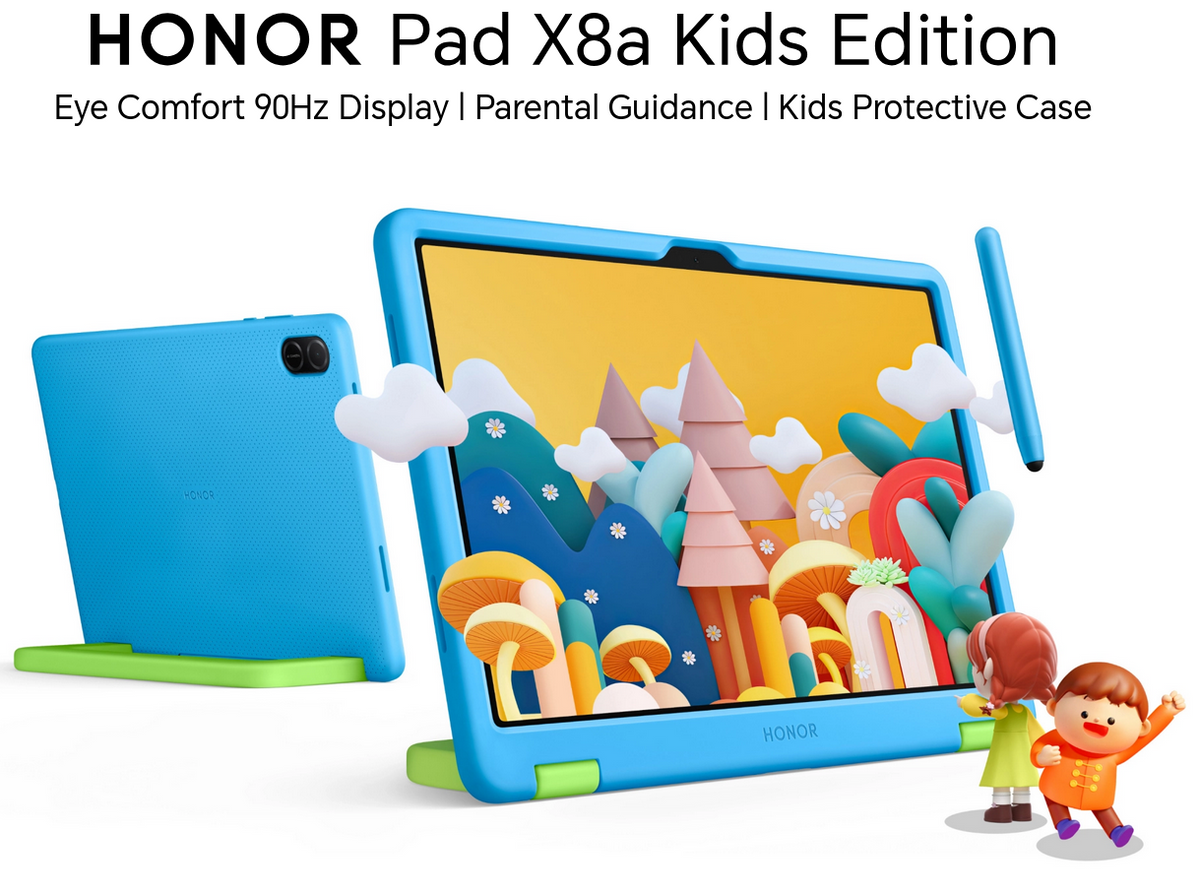 HONOR Pad X8a Kids 11 inch 4GB 128GB Blue tablet