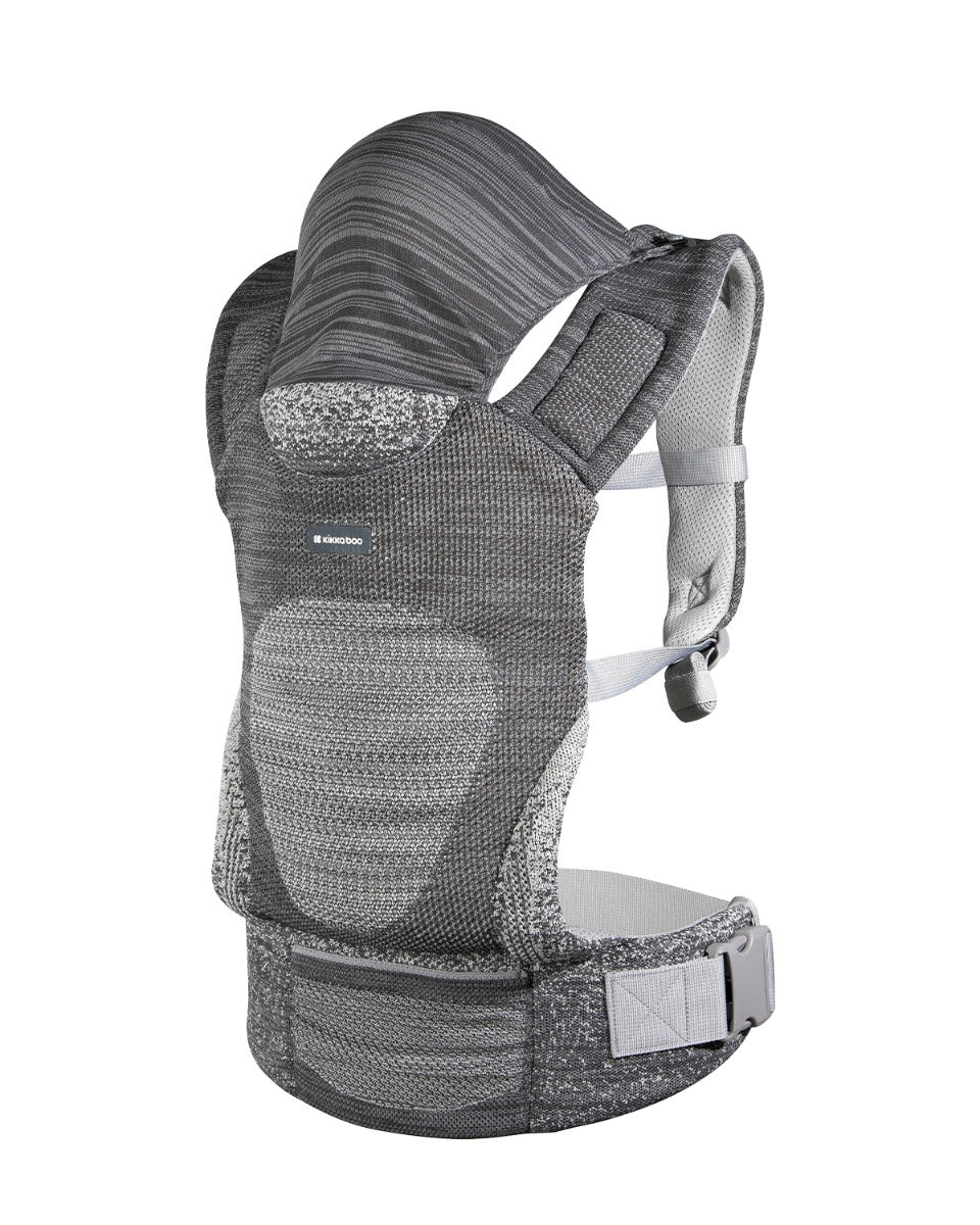 Кенгуру Hoody Fly knit Grey | Kikkaboo