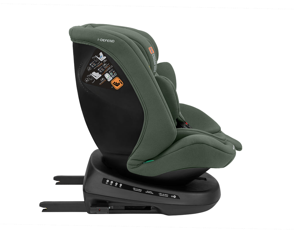 Стол за кола 40-150 см i-Defend i-SIZE Army Green - снимка 7