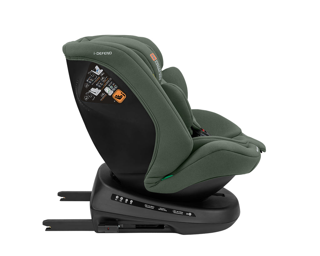 Стол за кола 40-150 см i-Defend i-SIZE Army Green - снимка 9
