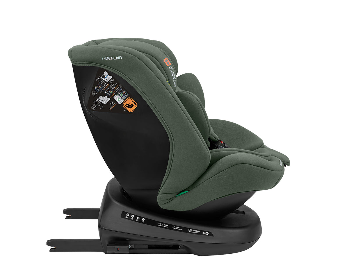 Стол за кола 40-150 см i-Defend i-SIZE Army Green - снимка 9