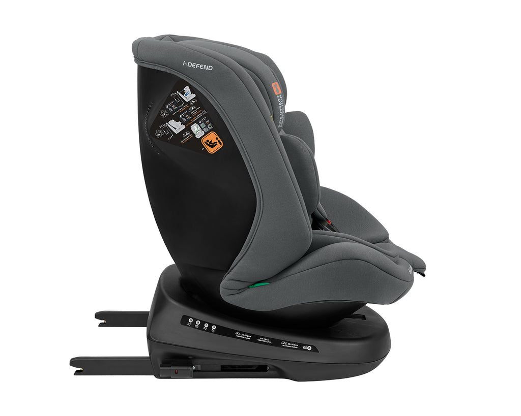 Стол за кола 40-150 см i-Defend i-SIZE Grey - снимка 6
