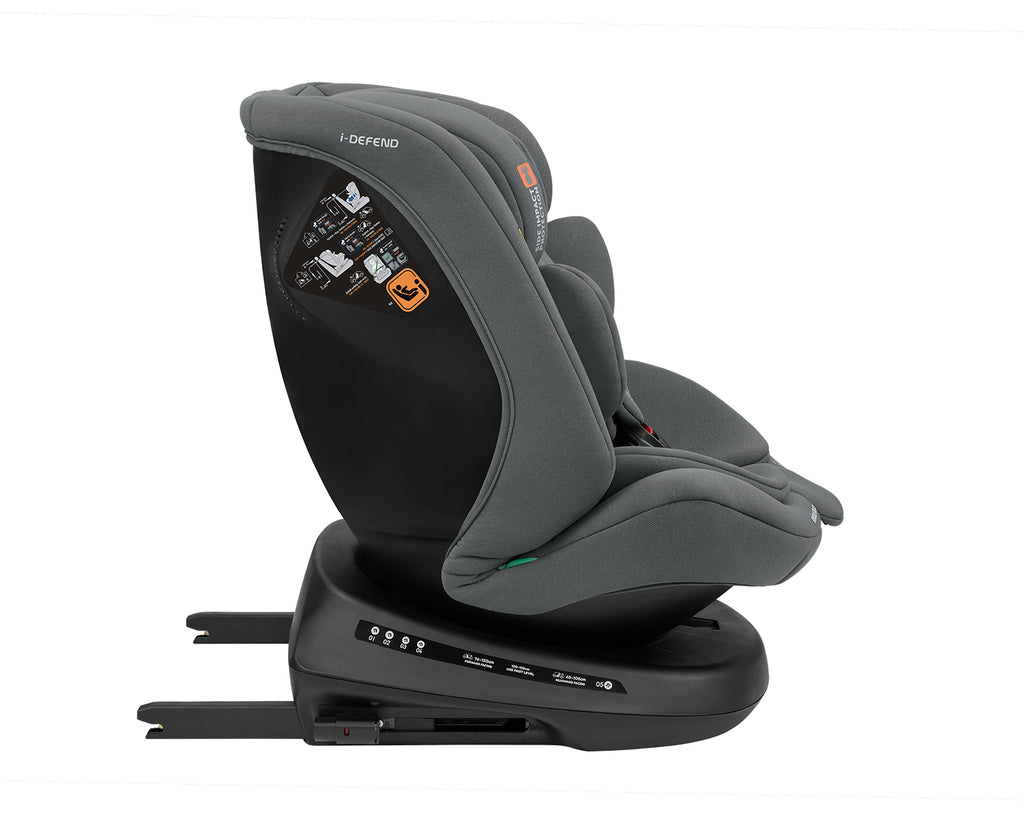 Стол за кола 40-150 см i-Defend i-SIZE Grey - снимка 7