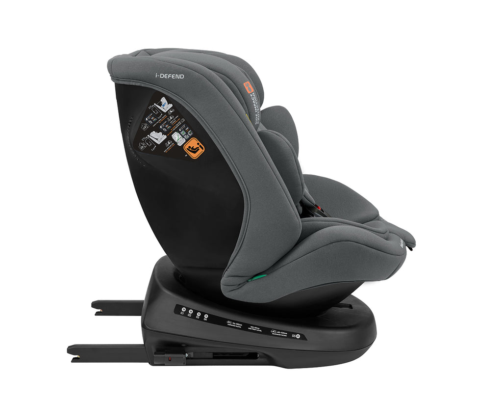 Стол за кола 40-150 см i-Defend i-SIZE Grey - снимка 8