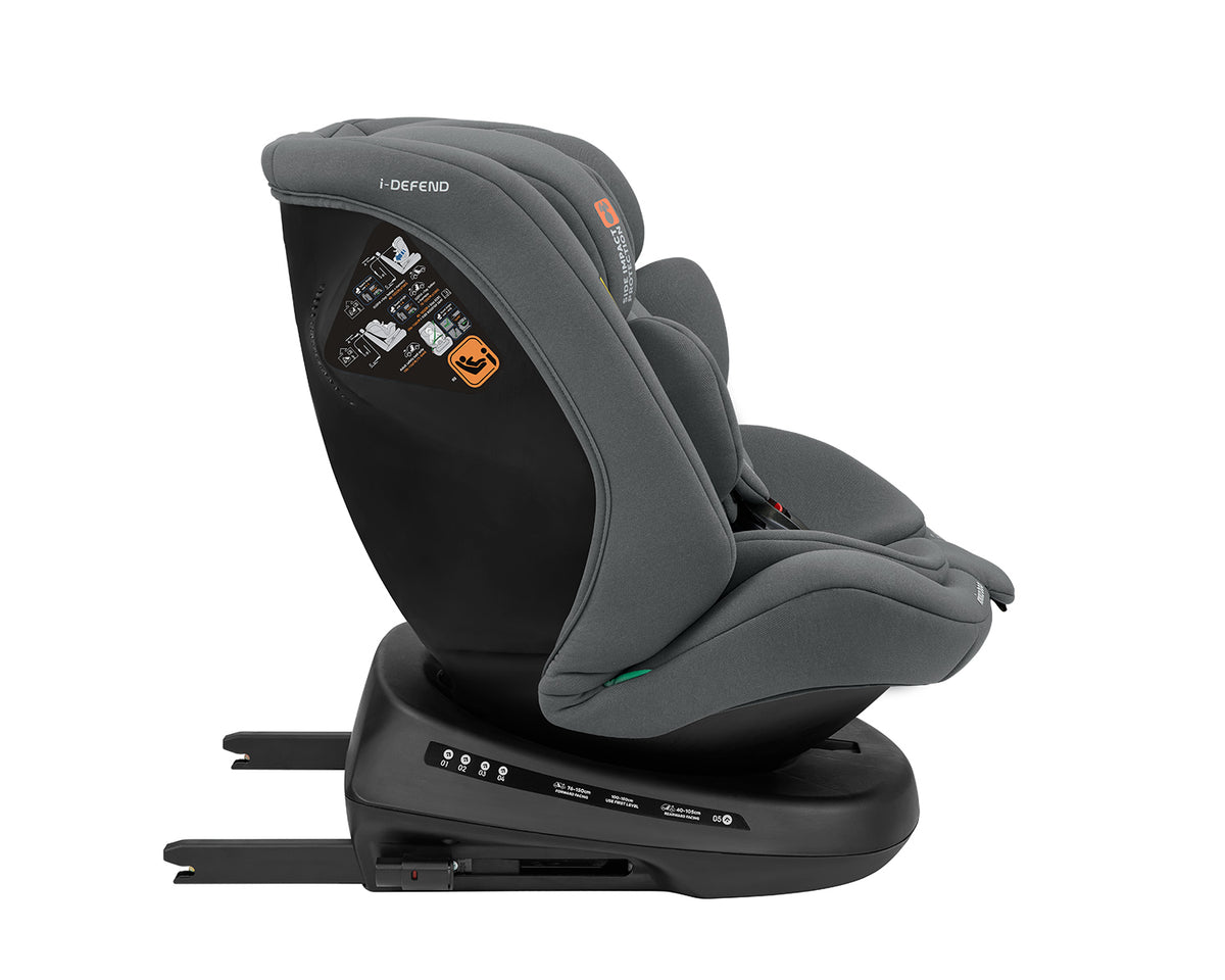 Стол за кола 40-150 см i-Defend i-SIZE Grey - снимка 8