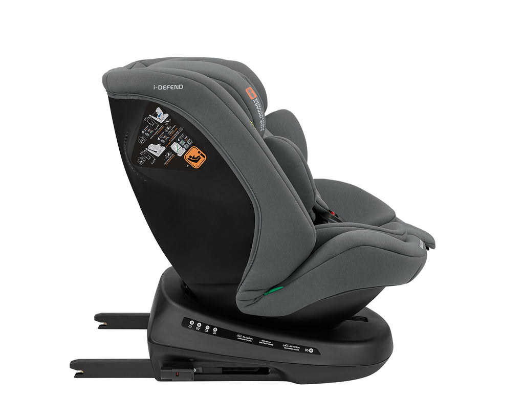 Стол за кола 40-150 см i-Defend i-SIZE Grey - снимка 9
