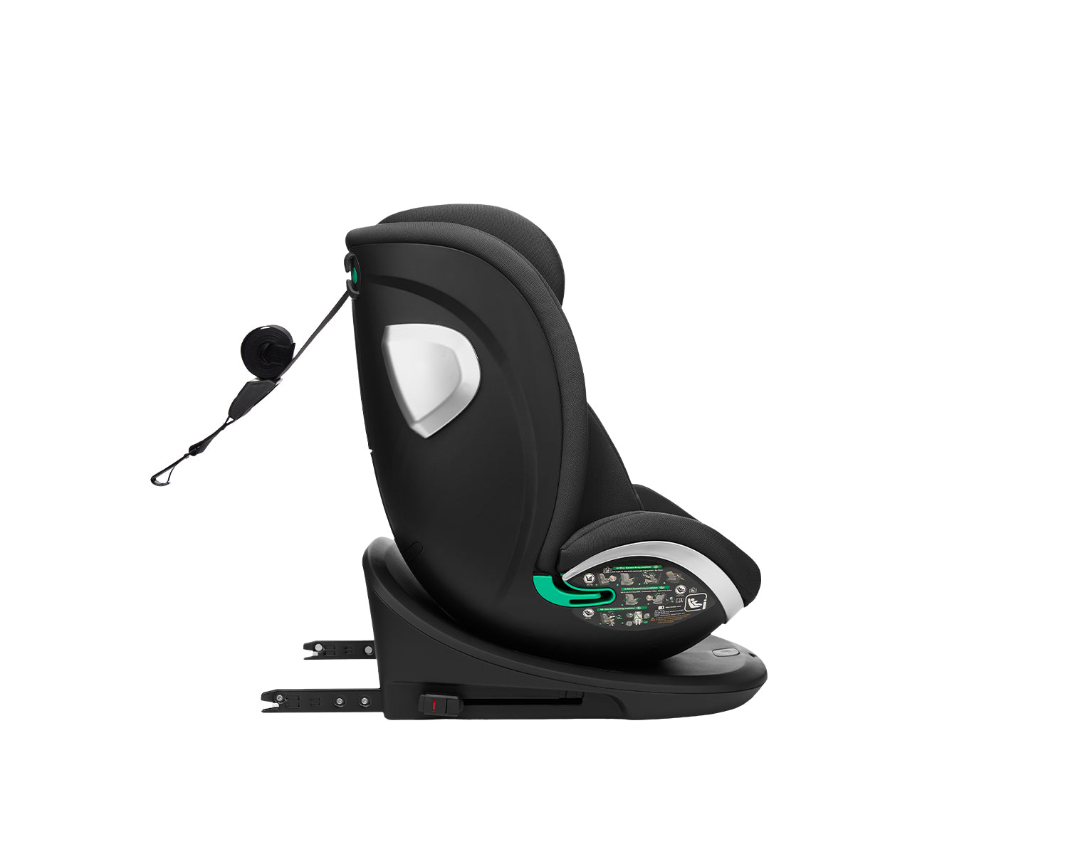 Стол за кола 40-150 см i-Drive i-SIZE Black - снимка 5
