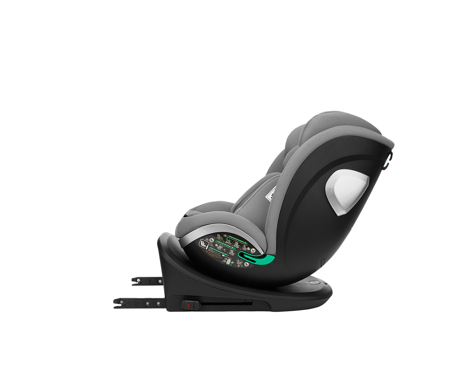 Стол за кола 40-150 см i-Drive i-SIZE Light Grey - снимка 8