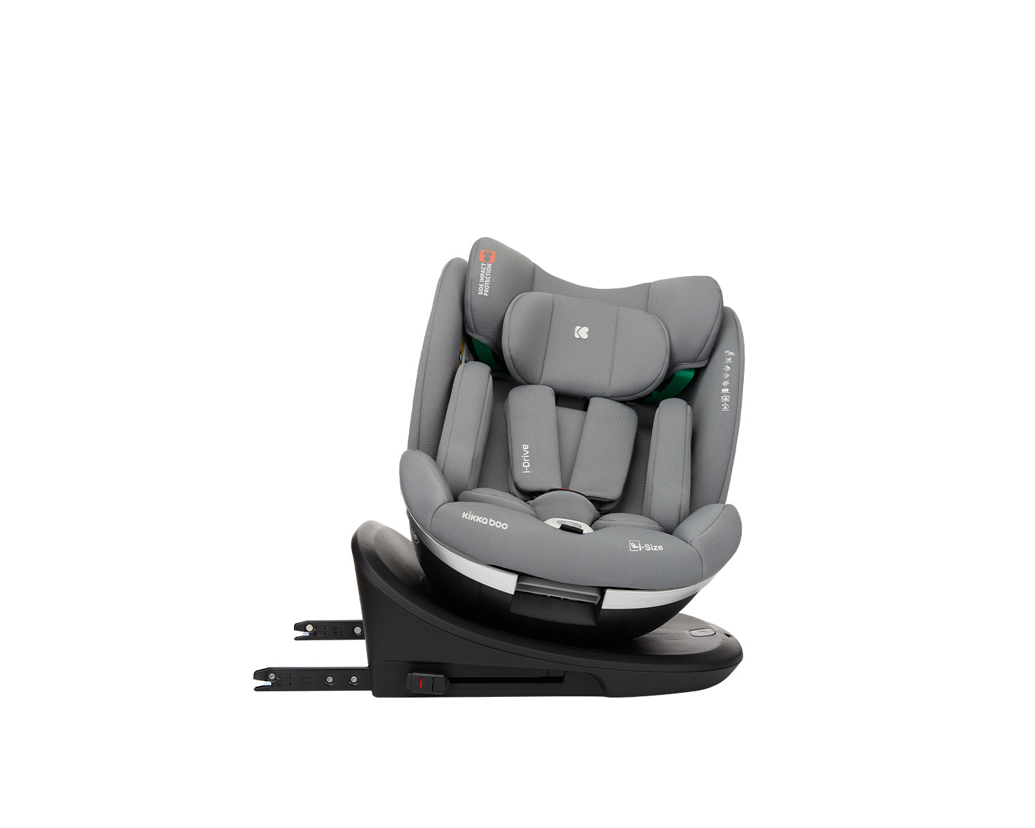 Стол за кола 40-150 см i-Drive i-SIZE Light Grey - снимка 9