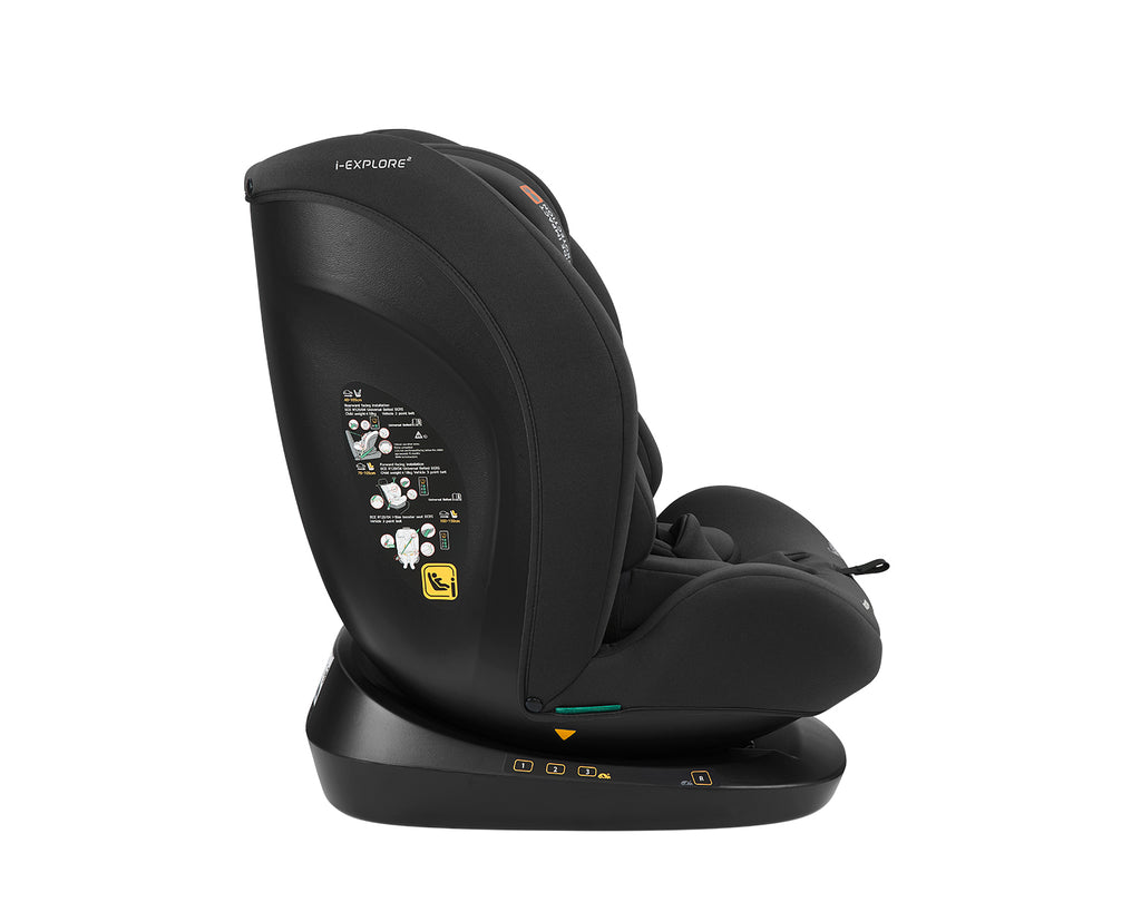 Стол за кола 40-150 см i-Explore 2 i-SIZE Black - снимка 6