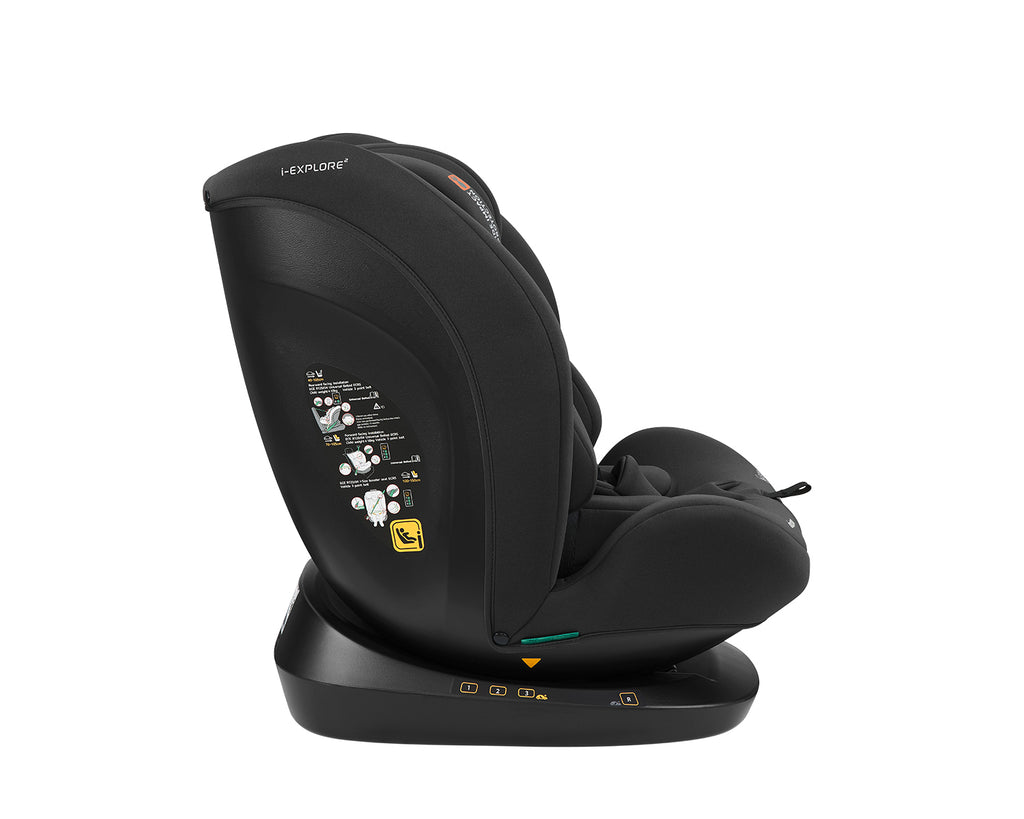 Стол за кола 40-150 см i-Explore 2 i-SIZE Black - снимка 7