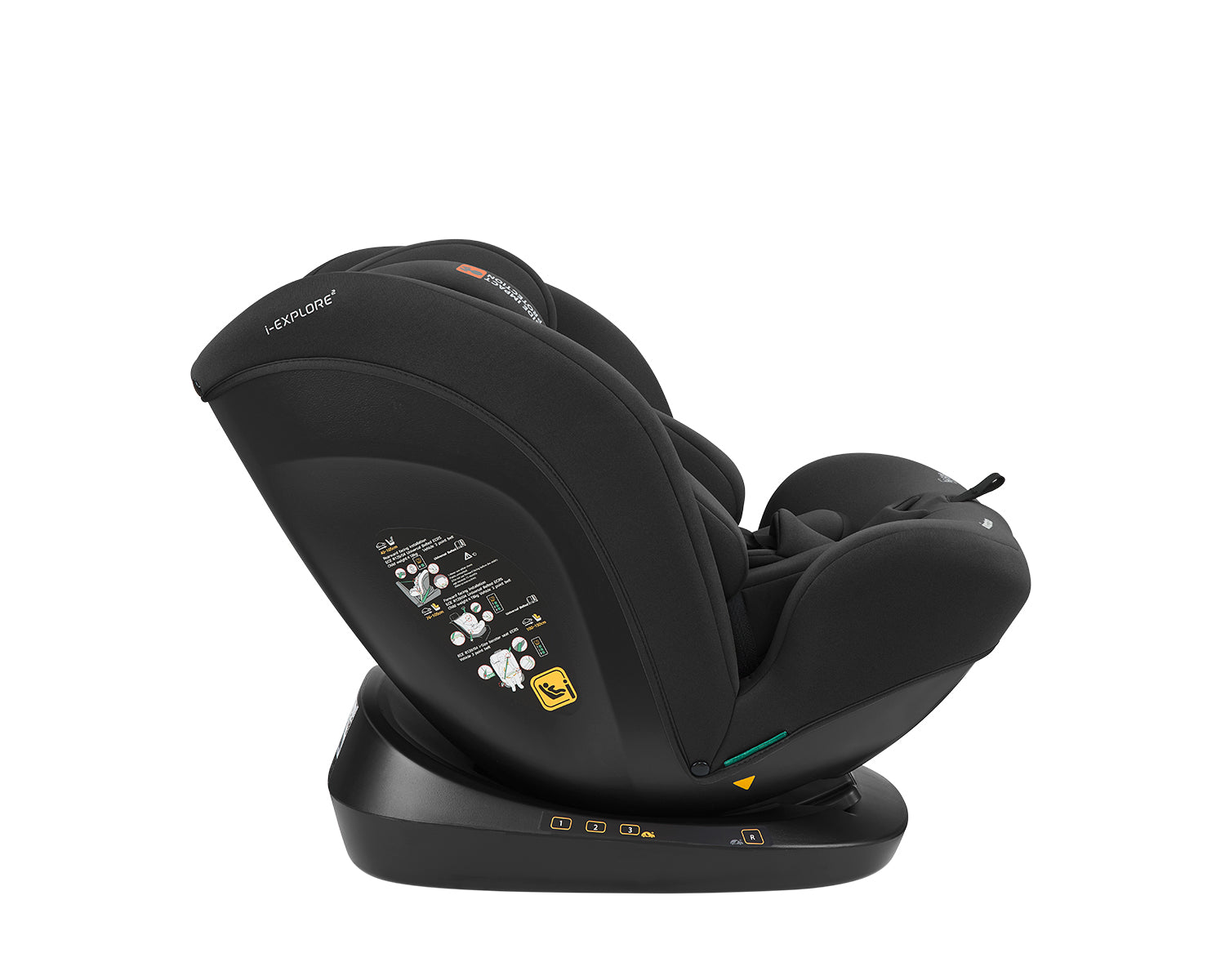 Стол за кола 40-150 см i-Explore 2 i-SIZE Black - снимка 8