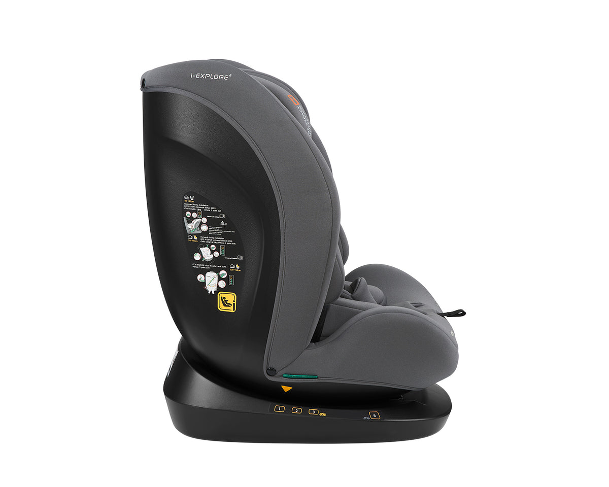 Стол за кола 40-150 см i-Explore 2 i-SIZE Grey - снимка 5