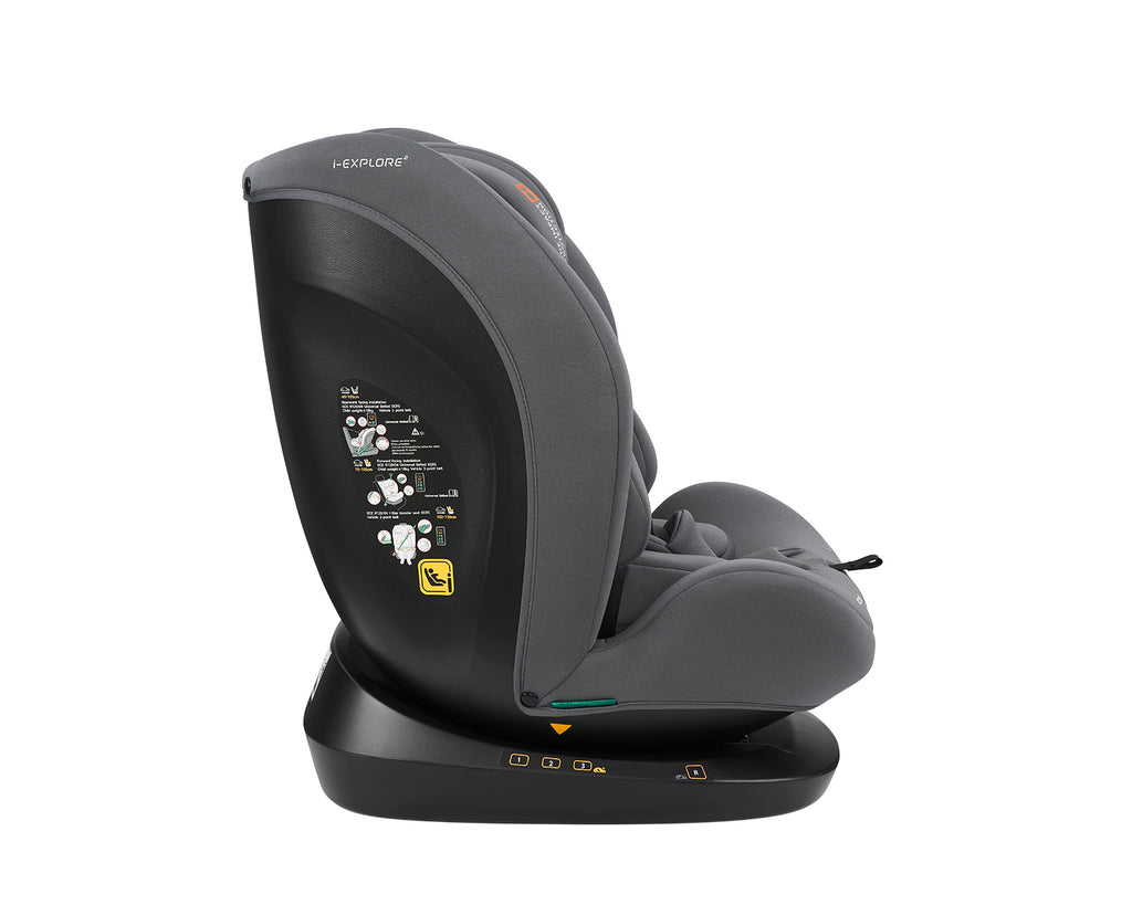 Стол за кола 40-150 см i-Explore 2 i-SIZE Grey - снимка 6