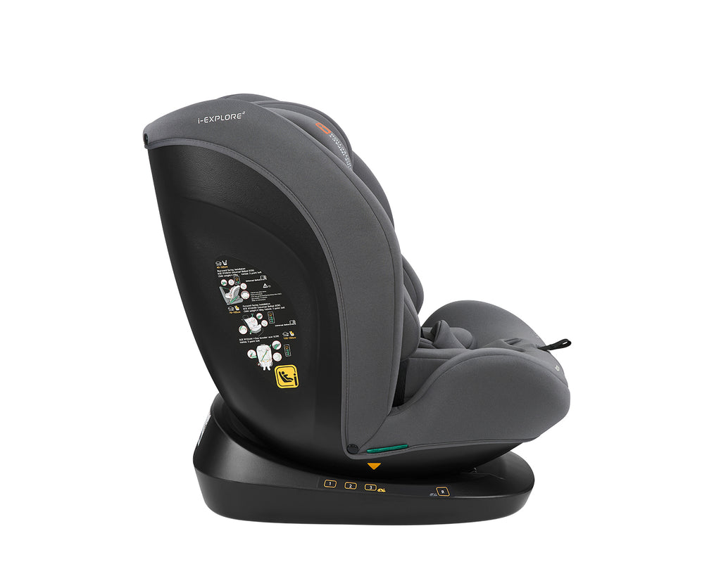 Стол за кола 40-150 см i-Explore 2 i-SIZE Grey - снимка 7