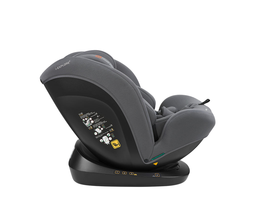 Стол за кола 40-150 см i-Explore 2 i-SIZE Grey - снимка 8
